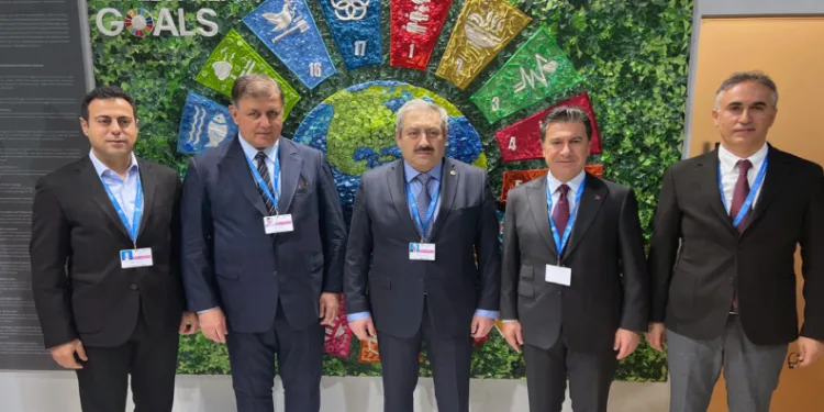 Başkan Aras COP29 İklim Zirvesine katıldı