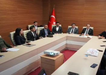 Sağlık müdürlüğünde değerlendirme toplantısı