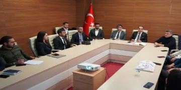 Sağlık müdürlüğünde değerlendirme toplantısı