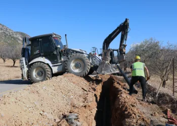 İçme suyu projesinin 3 bin 500 metresi tamamlandı
