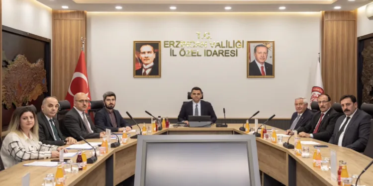 Erzincan İl Encümen Toplantısı yapıldı