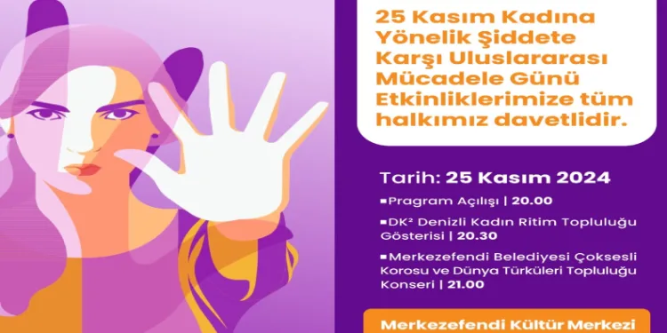 Kadına Yönelik Şiddete Karşı Mücadele Günü’nde özel etkinlik