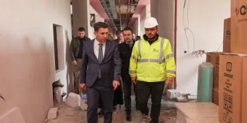 Yeni valilik binasında son