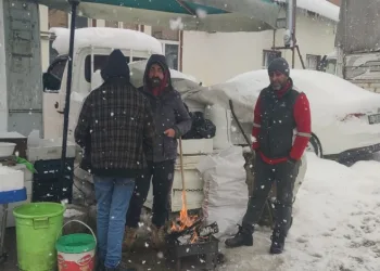 Erzurum kara teslim oldu