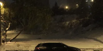 Ankara’da gece boyunca kar yağışı