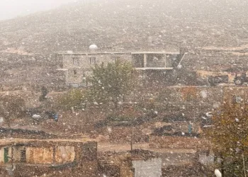 Mardin’de mevsimin ilk karı yağdı