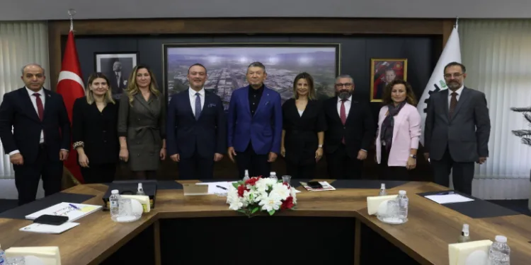 Yeni yönetimine tebrik ziyareti
