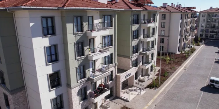 Deprem konutları büyük beğeni topluyor