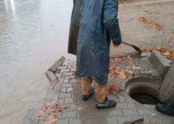 Tıkanan mazgallar temizlendi