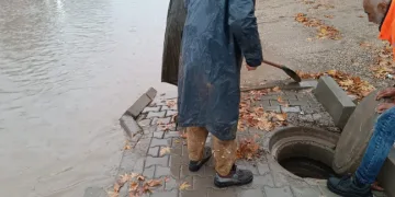 Tıkanan mazgallar temizlendi