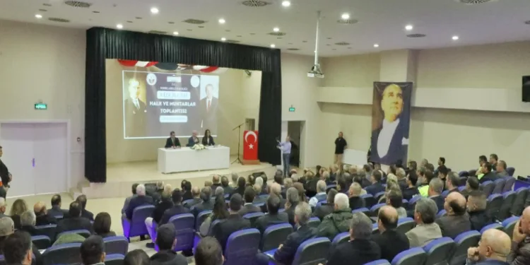Muhtarlar toplantısı yapıldı