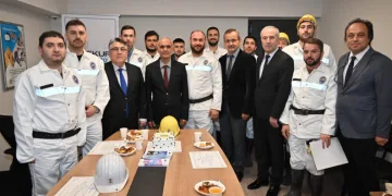İş Güvenliği programına katıldı
