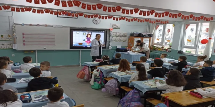 Öğrencilere işitme taraması yapıldı