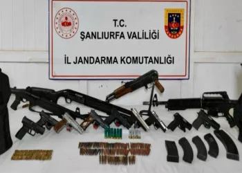 Şanlıurfa’da silah kaçakçılığı operasyonu