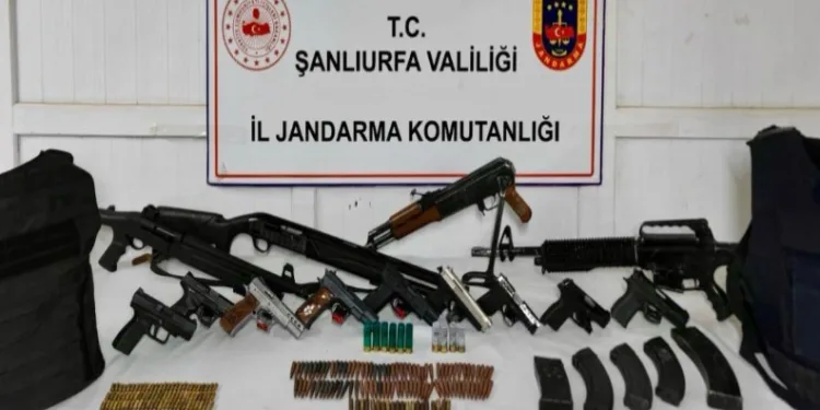 Şanlıurfa’da silah kaçakçılığı operasyonu
