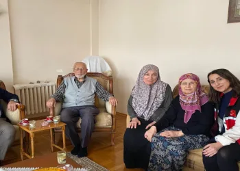 Yaşlı vatandaşlara ziyaret