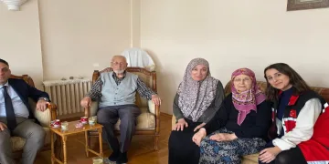 Yaşlı vatandaşlara ziyaret
