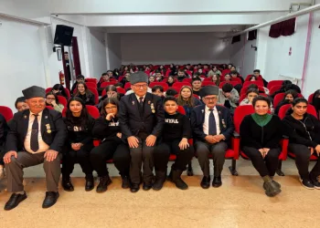 Gaziler, lise öğrencileri ile buluştu