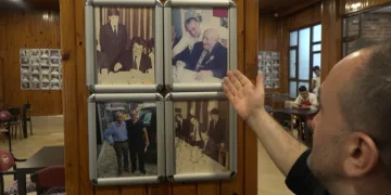 Kazanları kuru fasulye, duvarları tarih
