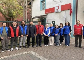 Gençlerden örnek davranış