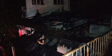 Isparta’da müstakil evde yangın: 1 yaralı