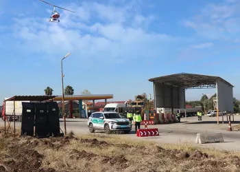 Jandarma’dan cayrokopter destekli asayiş ve trafik denetimi
