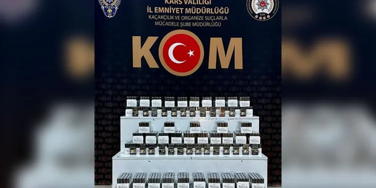 Kars’ta kaçakçılık operasyonu
