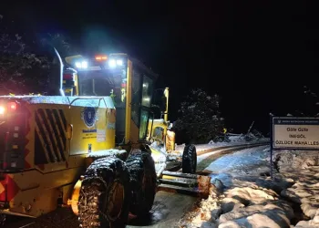 Bursa’da 169 mahalle yolu ulaşıma açıldı