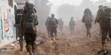Filistin destekçilerine polisten müdahale