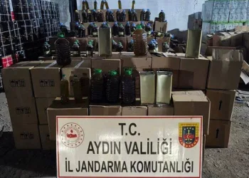 Aydın’da 8 ton sahte sahte zeytinyağı ele geçirildi