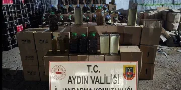 Aydın’da 8 ton sahte sahte zeytinyağı ele geçirildi