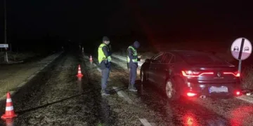 Mardin’de park halindeki otomobilden hırsızlık güvenlik kamerasına yansıdı