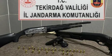 Tekirdağ’da uyuşturucu ve silah ele geçirildi