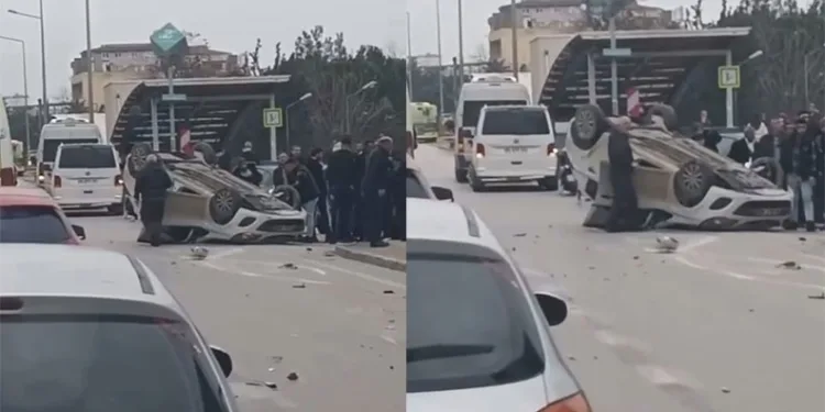 Bursa’da çocuk parkı alevlere teslim oldu