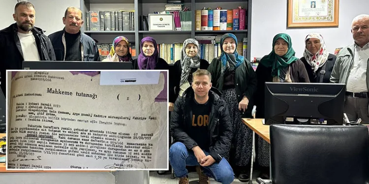 Açılan tapu davası 71 yıl sonra sonuçlandı