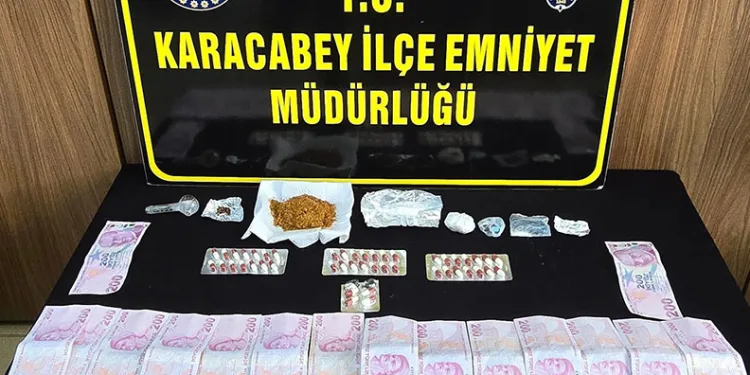 Bursa’da uyuşturucu operasyonu: 4 gözaltı 1 tutuklu