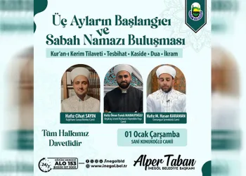 İnegöl’de 3 aylar sabah namazı buluşmasıyla karşılanacak