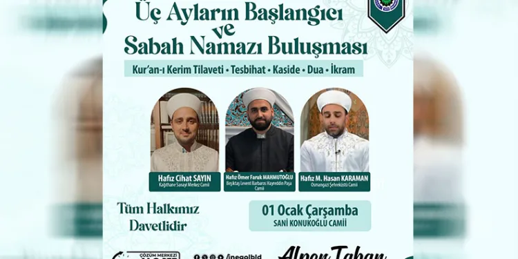İnegöl’de 3 aylar sabah namazı buluşmasıyla karşılanacak