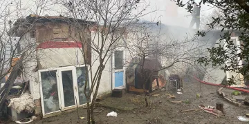Ergene’de ev yangını