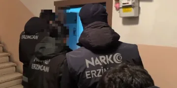 Erzincan merkezli uyuşturucu operasyonu: 9 gözaltı