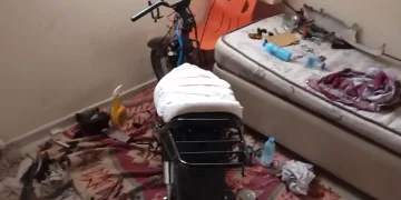 Isparta’da çaldığı motosikleti parçalarken suçüstü yakalandı