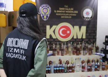 İzmir’de 41 ayrı sahte alkol operasyonu