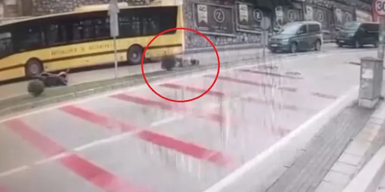 Bursa’da 1 dakika içerisinde 2 kaza