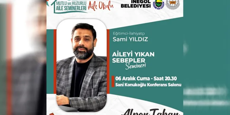 “Aileyi Yıkan Sebepler” seminerine davet