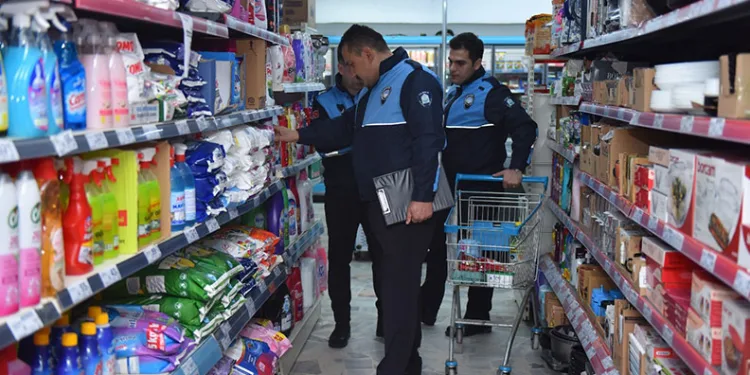 Yıldırım’da marketler mercek altında