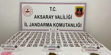 Aksaray’da uyuşturucu tacirine jandarma darbesi