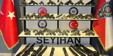 Adana’da 38 ruhsatsız silah ele geçirildi