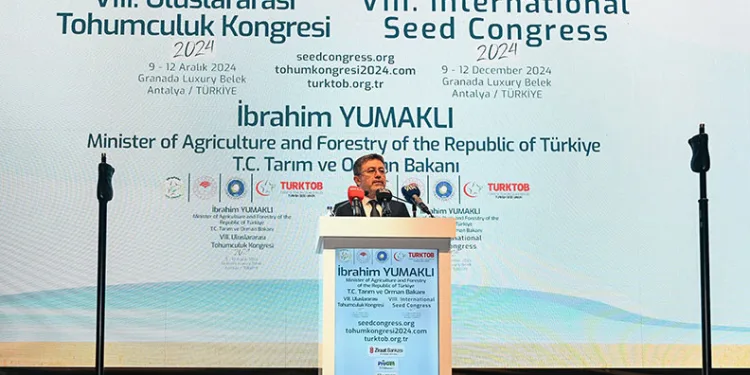 Bakan Yumaklı: “İsrail’den bir adet bile tohum almıyoruz”