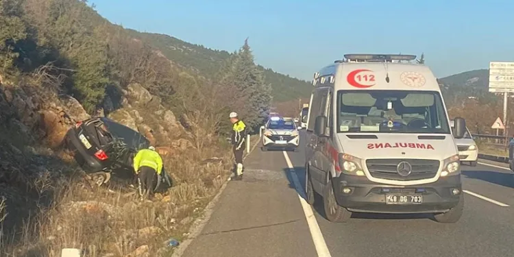 Menteşe’de trafik kazası: 1 yaralı