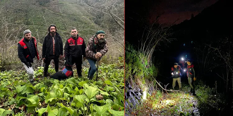 Samsun’da ava çıkan şahsın cansız bedeni bulundu